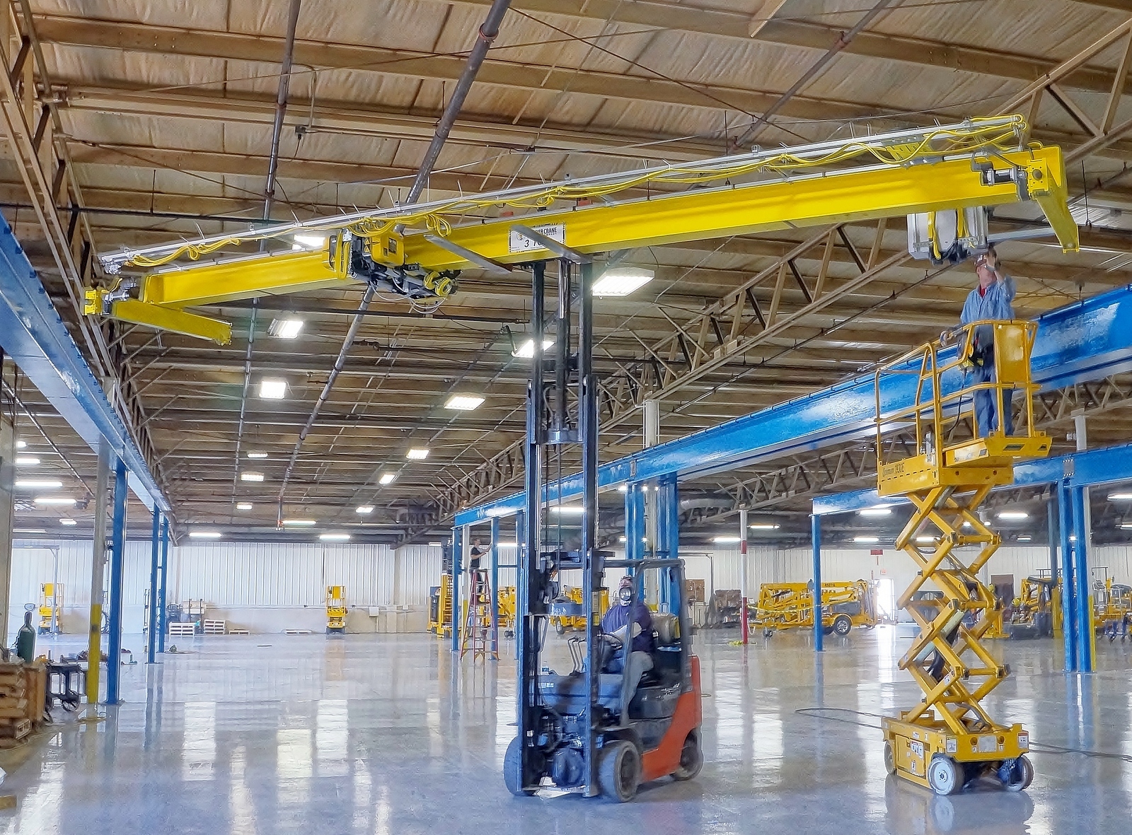 Forklift, Kule Vinç Kontrol